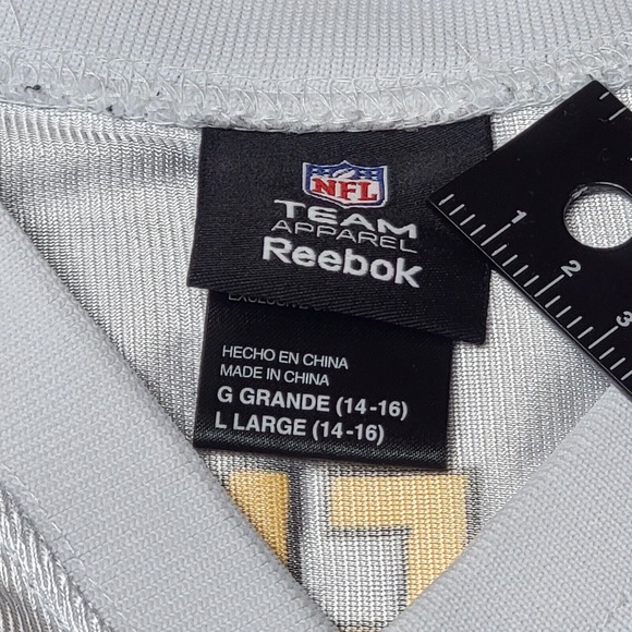 Rashard Mendenhall Pittsburgh Steelers Jersey Reebok Football Youth L 14-16 - Picture 4 of 10